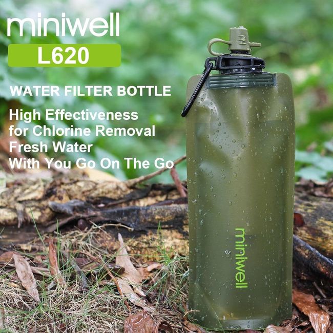 Portable Water Purification with bag Filtered Water