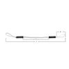 Extreme Max 3006.3252 BoatTector Bungee Dock Line Value 4-Pack - 5', White