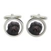 Affenpinscher Cufflinks in Chrome Box