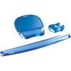 Fellowes Crystals Gel Keyboard Wrist Rest, Blue