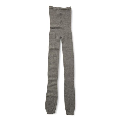 Gunze SBF76 Sabrina Leggings, Warm, Wool-filled, 10/4 Length, Women's, gray