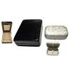 Slim Pill Box Weekly Medication Supplement Vitamin Travel Holder 7-Day Organizer with Bonus Small AM PM Prescription Pills Case