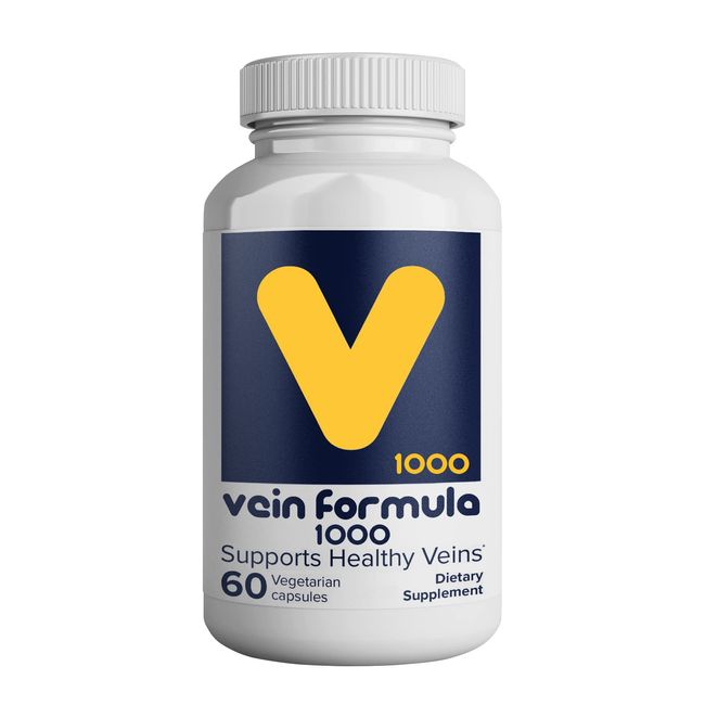 VITASUPPORTMD Vein Formula - 60 Capsules Micronized MPFF, Supports Normal Venous Function