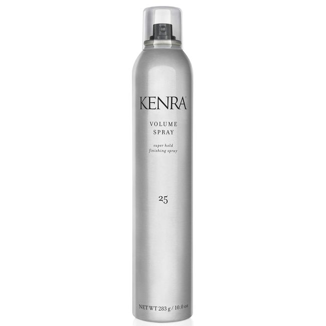 Kenra Professional Volume Spray 25 50% | Super Hold Finishing & Styling Hairspray | Flake-free & Fast-drying | Wind & Humidity Resistance | All Hair Types | 10 oz