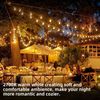 100FT LED Outdoor String Lights,Waterproof Patio Lights,Shatterproof ST38 Edison