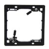 2 Pack 3-Gang Low Voltage Mounting Bracket Drywall Flush Wall Plate Device Black