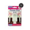 PME Small Flower Pics, Pack of 12 , White