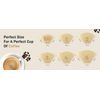 80 Size 1 Coffee Filter Paper Cones, Unbleached by EDESIA ESPRESS