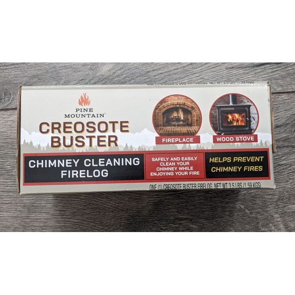 Pine Mountain Creosote Buster Chimney Cleaning Safety Firelog