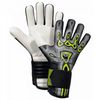 Erima Unisex Adult FleX-Ray Match Goalkeeper Gloves, Black/Lime, 7