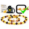 Amber Necklace 100% Baltic Amber, Best Quality (Honey)
