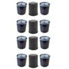 12PK Oil Filter E-Z-GO 607454 Compatible with E-Z-GO Golf Carts