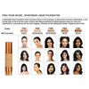 EX1 Cosmetics Invisiwear Liquid Foundation (8.0)