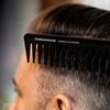 Charlemagne Carbon Styling Comb - Wide Tooth Comb/Wide Comb Hair Comb - Developed by Barbers, Designed in Germany. Curl Comb/Texture Comb/Detangling Comb - Hair Comb Men & Women