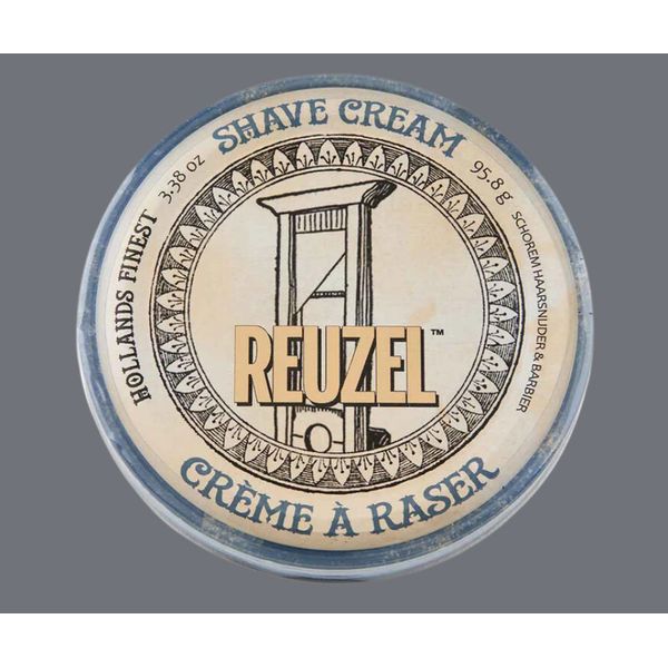 Reuzel Hollands Finest Shave Cream Shaving Skin Care Yellow 3.38oz 95.8g