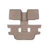 WeatherTech Custom Fit FloorLiners for Ford Explorer - 2nd/3rd Row (453596), Tan