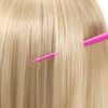 16 Pcs Slick Back Hair Brush Comb Sets, Pink & Black Back Combing Brushes Edge Brush Sets Teasing Brush Hair Brush Styling Comb for Women Girls