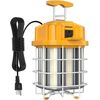 150W LED Temporary Hanging Portable Jobsite Construction Work Light ETL Linkable