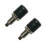 Telefonbuchse Laborbuchse 4mm schwarz 2 Stück (0196)