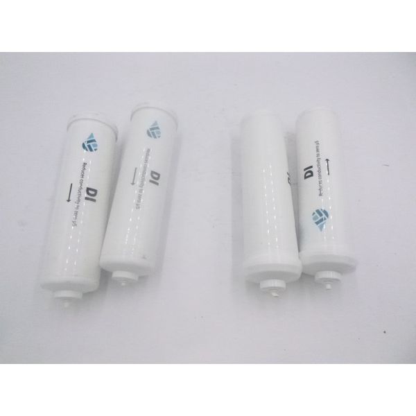 4 Pack Di Water Filter Reduces Conductivity To Zero uS