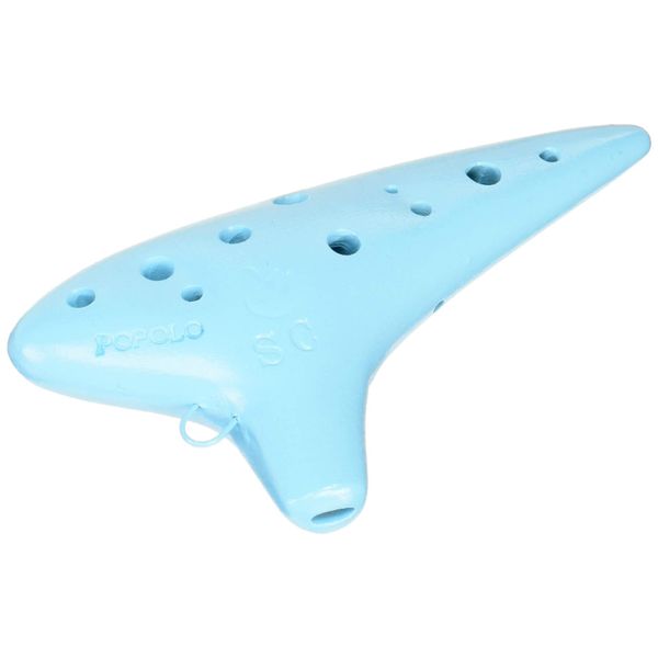 POPOLO Ocarina S-SC (Soprano C) Light Blue