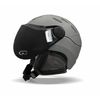 SOGGLE Vizor Visor Protection for Visor Helmets (Ski Helmets), Colour: Black/White Skis