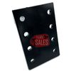 Trailer Receiver Pintle Mount 2" 10,000 lbs HD Hitch Adjustable Flat Plate 