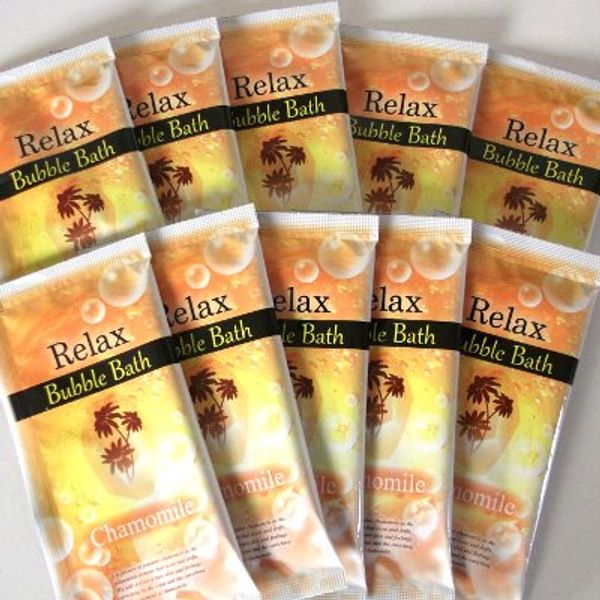 Relax Bubble Bath Chamomile Set of 10