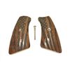 Walnut American Flag Ruger GP100 Grip Inserts
