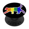 Cute Cat Rainbow Pride Flag Design PopSockets PopGrip: Swappable Grip for Phones & Tablets