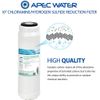 10" Chloramine and Hydrogen Sulfide Reduction Water Filter To Replace Reverse