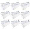 Chopla Industries Medium Format Paper Towel Case, White, Reinforced Body Material
