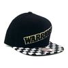 Mitchell & Ness Golden State Warriors New Checker Black Era Snapback Hat Cap