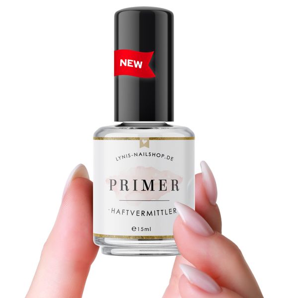 Primer for gel nails and acrylic nails as ultra bond and double tape adhesion agent against liftings with reinforced adhesion thanks to adhesive effect, acidic, 15 ml