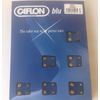 1 DOZ CAFLON 24CT GOLD PLATED ASSORTED BIRTHSTONE STUD