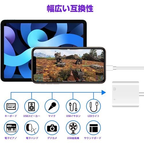 2024 New Chip Released: Type-C to USB Converter Adapter, 2 in 1 Type C USB Camera Adapter, OTG Converter Cable, High Speed Transmission, Two-Way Data Transfer, Photo/Music/Video Transfer, Rapid