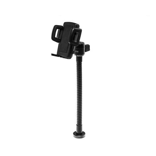 GRIFITI Nootle Flexible Metal Black Gooseneck Arm Flex Leg Stand 1/4 20 Threaded Male Female Goose Neck for Camera, Clamps, Microphone, Phone Holder and Tablet Mount (8 x .75 x .75 inches)