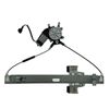 TRQ Power Window Regulator w/ Motor Front Pair Set for Raider Dakota Pickup