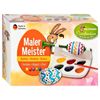 Easter Egg Paint + Tripod + Brush "Mal mit mir" (also for left-handers)