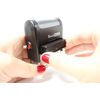 Self-Inking Novelty Message Stamp - NOT My Job - Red Ink
