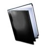Westfolio Course Book Adjustable Capacity Black A3, File Holder, Presentation Display Wallet, Paper, Document, Poly Clear Sleeves