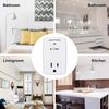 BN-LINK Indoor Wireless Remote Control Outlet Plug in with 2 Remotes +5 Sockets