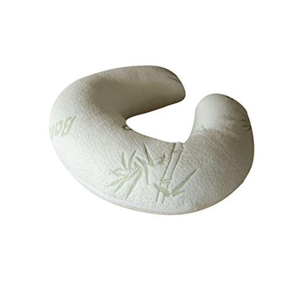 All American Collection Comfortable Soft Plush Light Polyester Bamboo Nursing Travel Pillow for Mom Baby Toddler