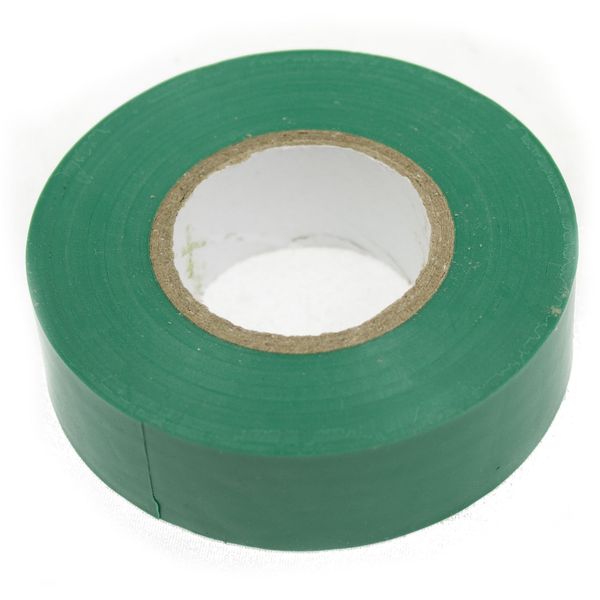 Toolzone Green PVC Electrical Electricians Insulation Adhesive Tape