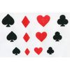 Fine Home Stencil Seat Playing Cards Pattern M size fh-266m