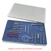 Silicone Mat for Sterilization Tray Case Box, 9"Lx6.7"Wx0.7"H, 1 Pcs