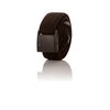 Olata Fully Adjustable Unisex Elasticated Belt with Plastic Clip Buckle. Dark Brown