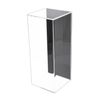 Doll, Barbie, etc. Acrylic Display Case with Wall Mount and Black Back (A017-BB)