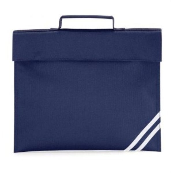 Quadra Classic Book Bag, French Navy, One Size