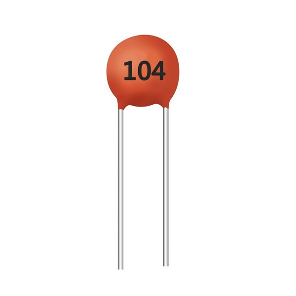 PENGLIN 100pcs 100nF Ceramic Capacitors Disc Type 0.1uF 104 DIP Electronic Components Ceramic Disc Capacitors (100nF 0.1μF)